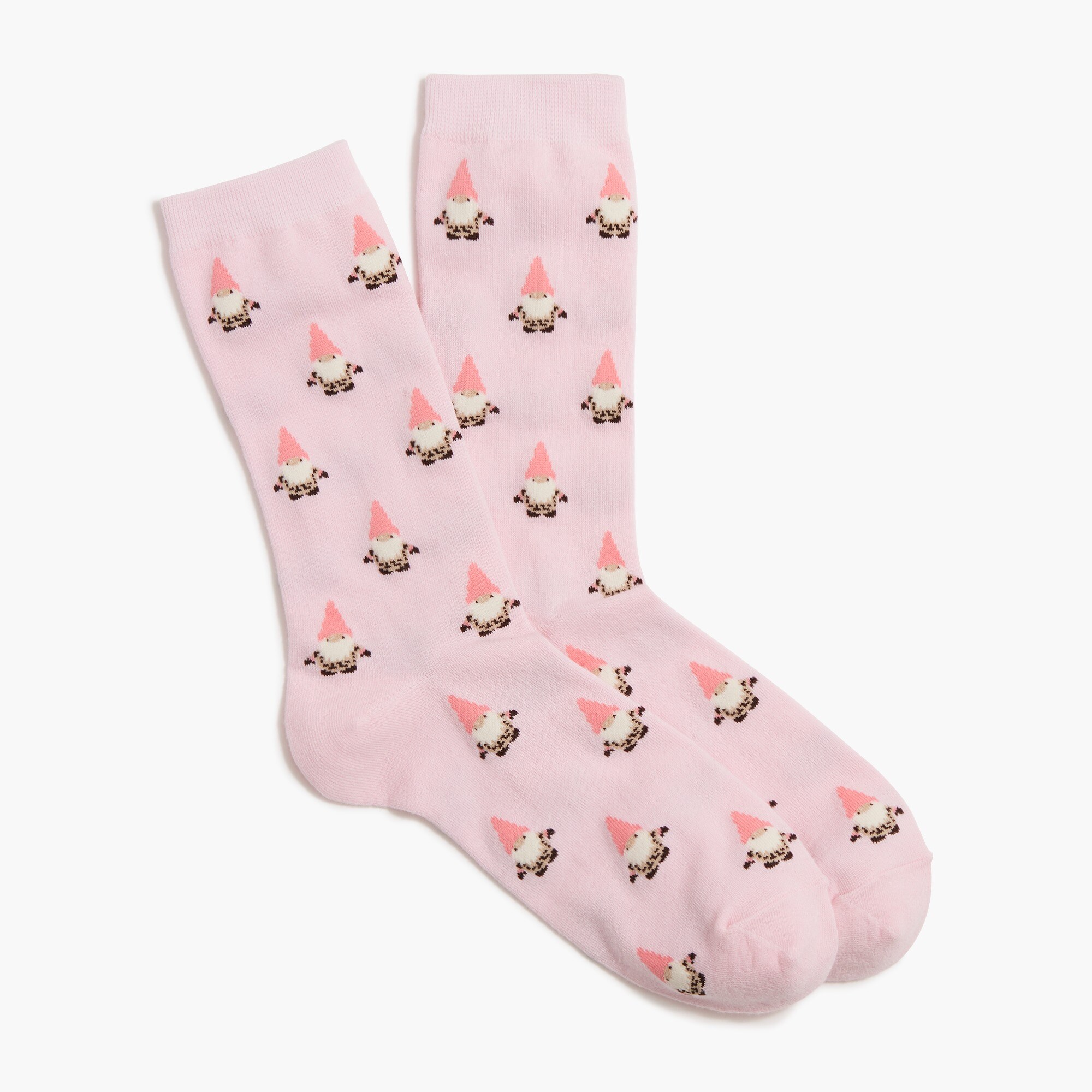 Holiday gnome trouser socks