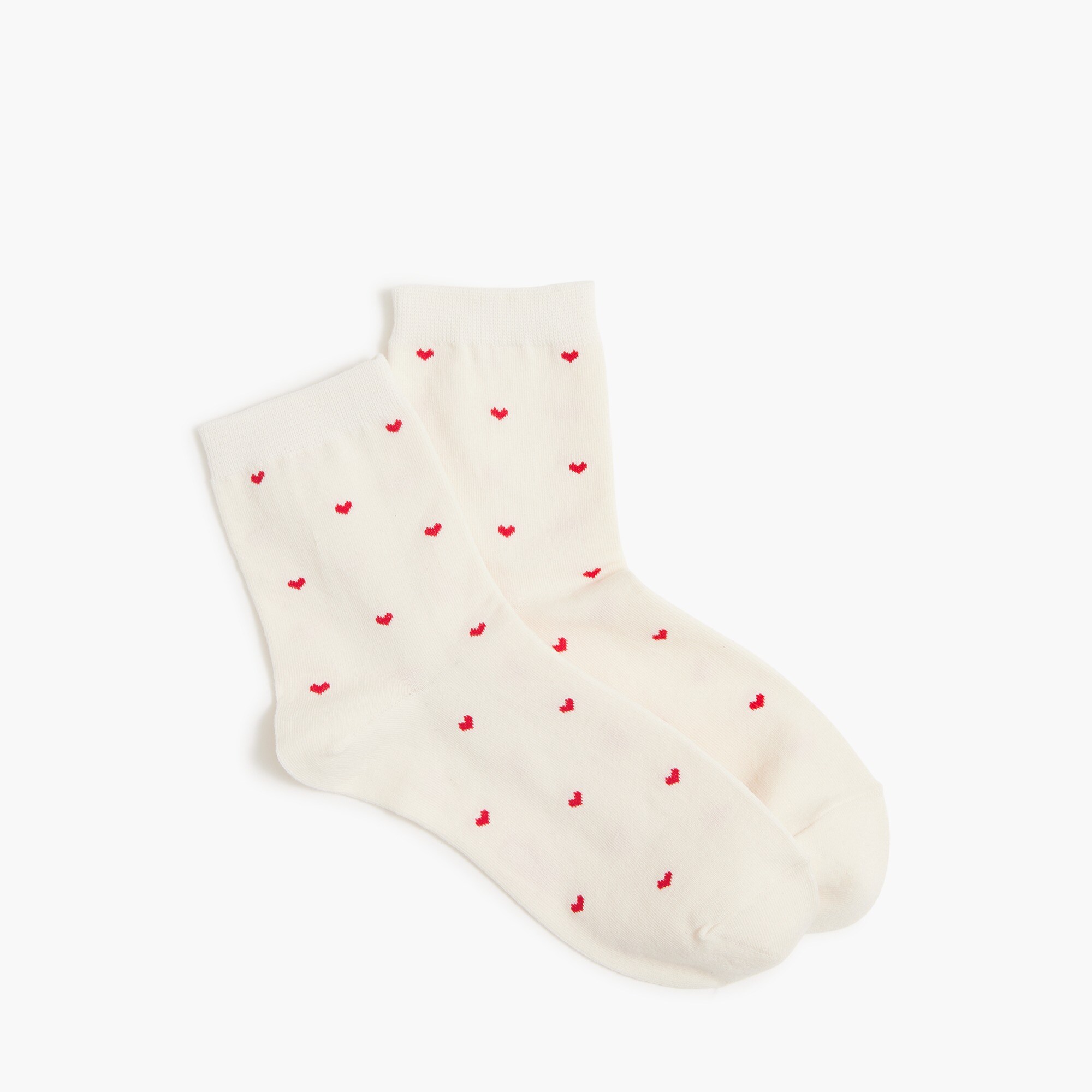 Tiny hearts boot socks