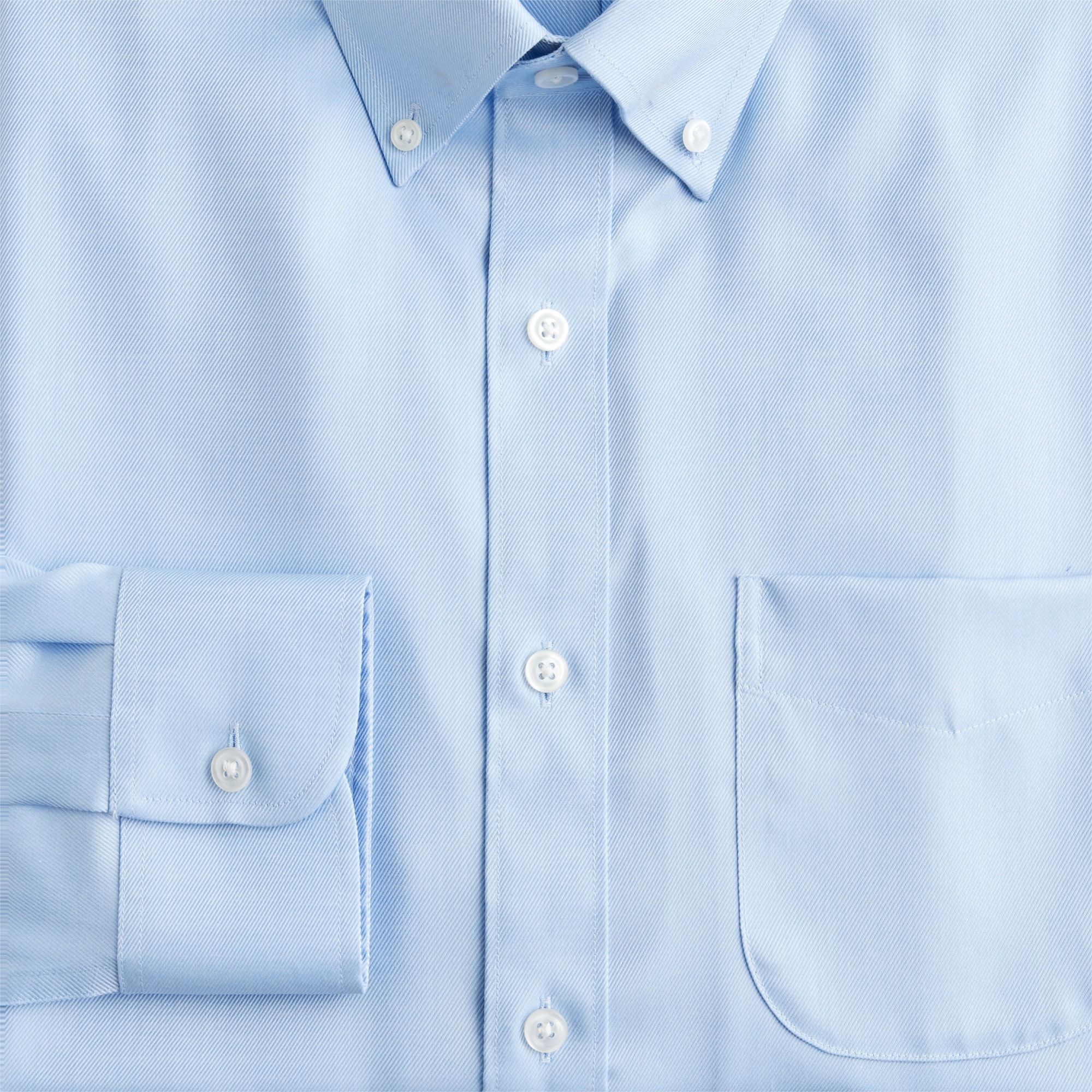 Bowery wrinkle-free dress shirt with point collar