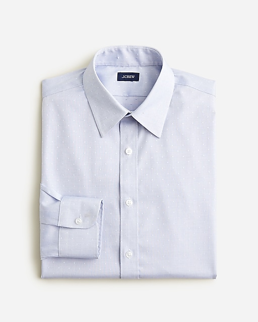 mens Tall Bowery wrinkle-free dobby dress shirt with point collar
