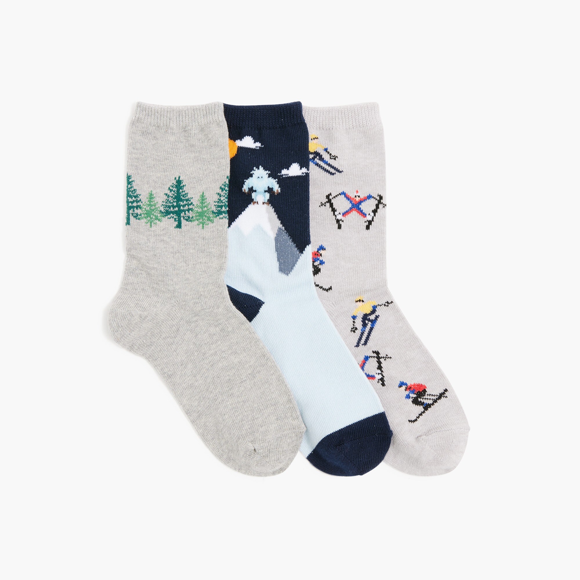 boys' skiing trouser socks for boys