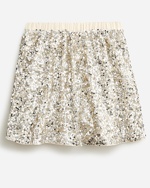  Girls' sequin skirt