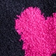 Girls' heart crewneck sweater in bubble yarn FUCSHIA NAVY MULTI j.crew: girls' heart crewneck sweater in bubble yarn for girls