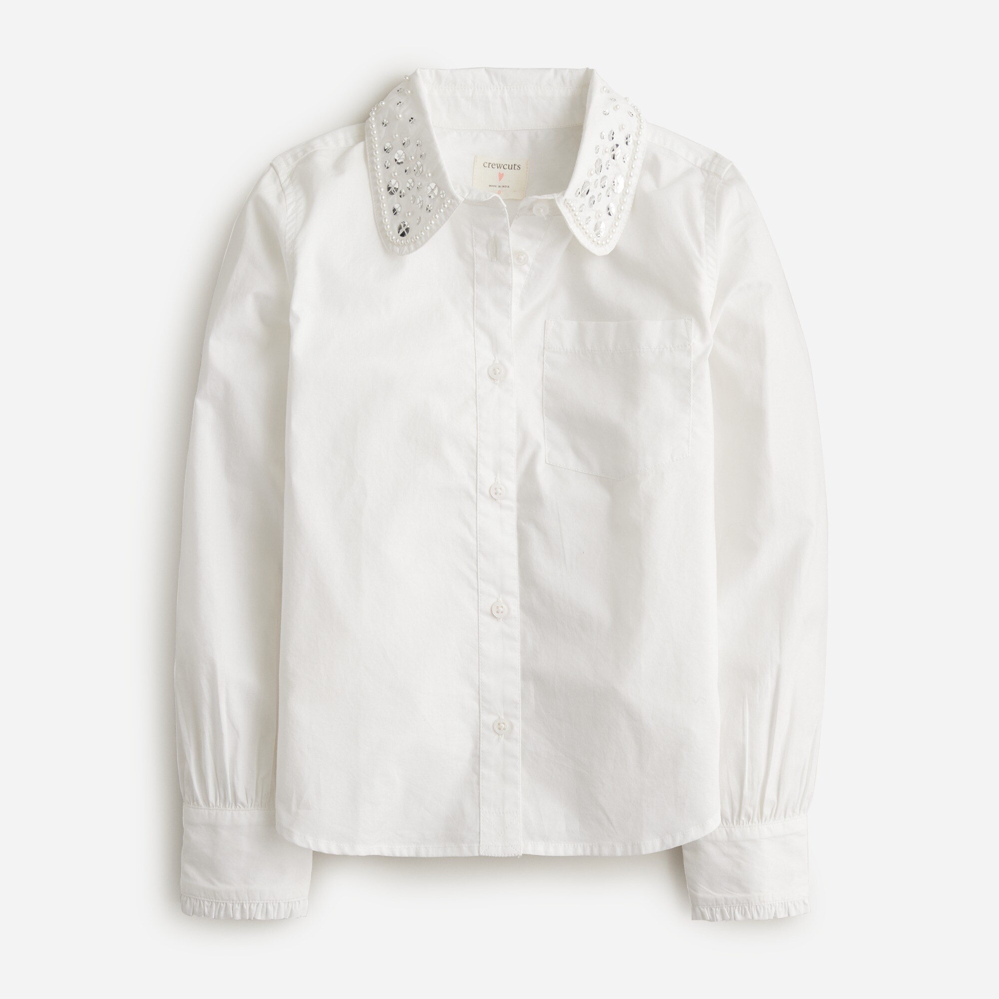 Girls shirts with collar shop