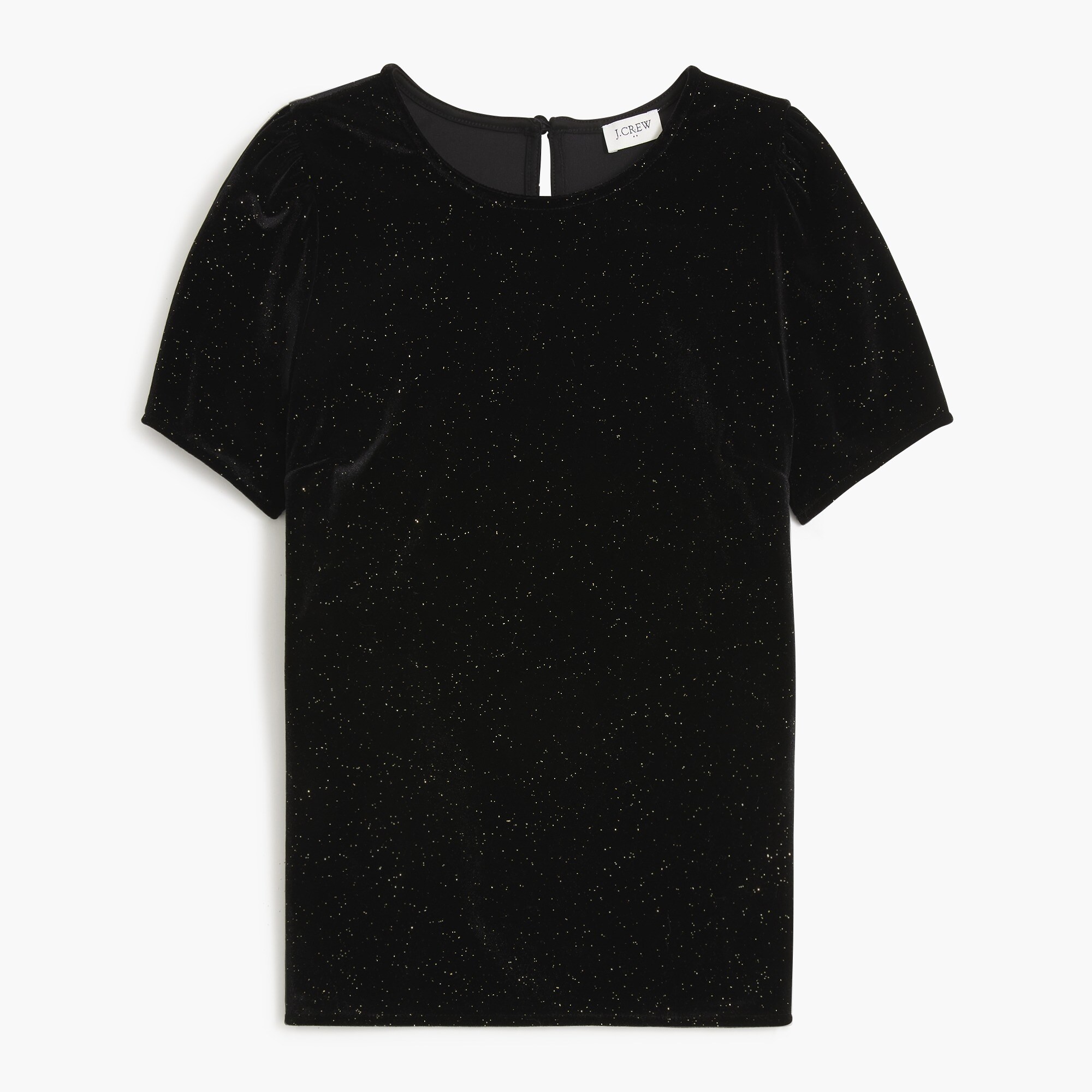 Shimmer velvet top