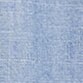 Chambray ruffleneck top REESE BLUE WASH factory: chambray ruffleneck top for women