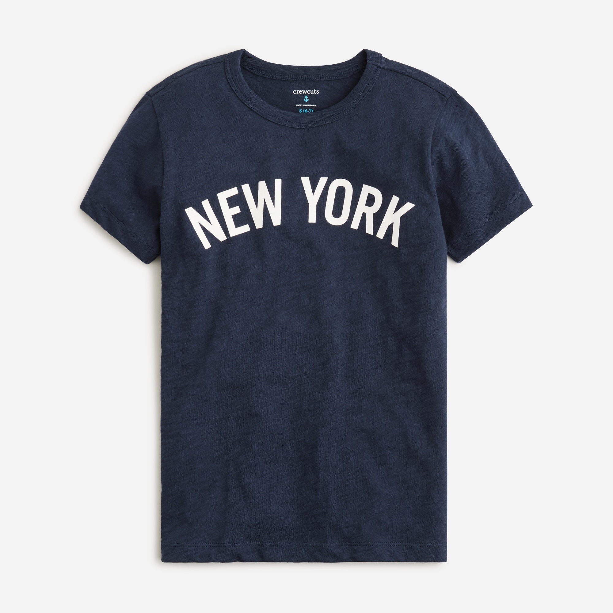  Boys' short-sleeve New York graphic T-shirt