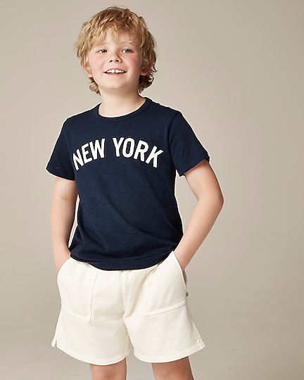 j.crew: boys' short-sleeve new york graphic t-shirt for boys