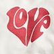 Kids' long-sleeve &quot;love&quot; graphic sweatshirt LOVE HEART j.crew: kids' long-sleeve &quot;love&quot; graphic sweatshirt for girls