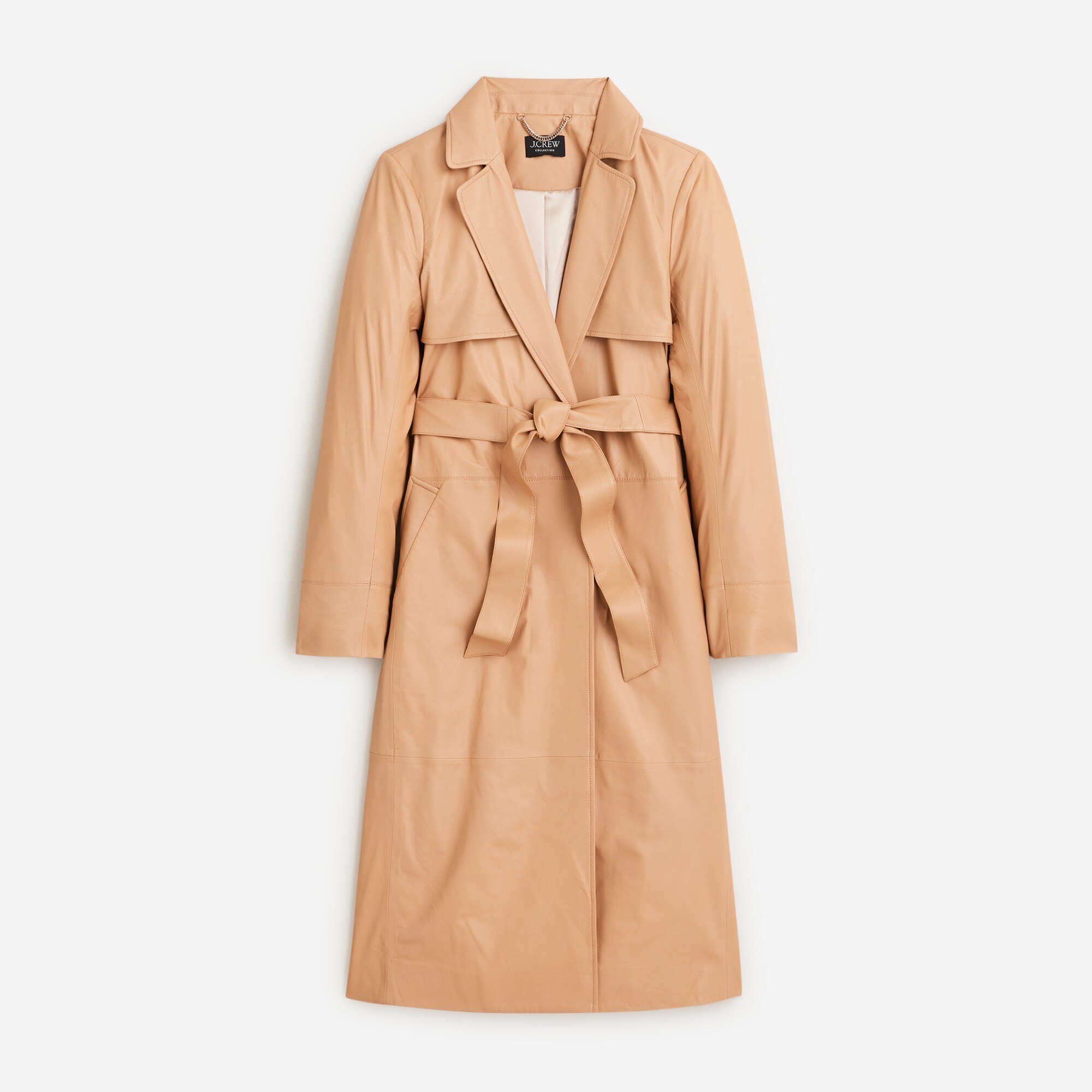  Collection limited-edition Harriet trench coat in leather