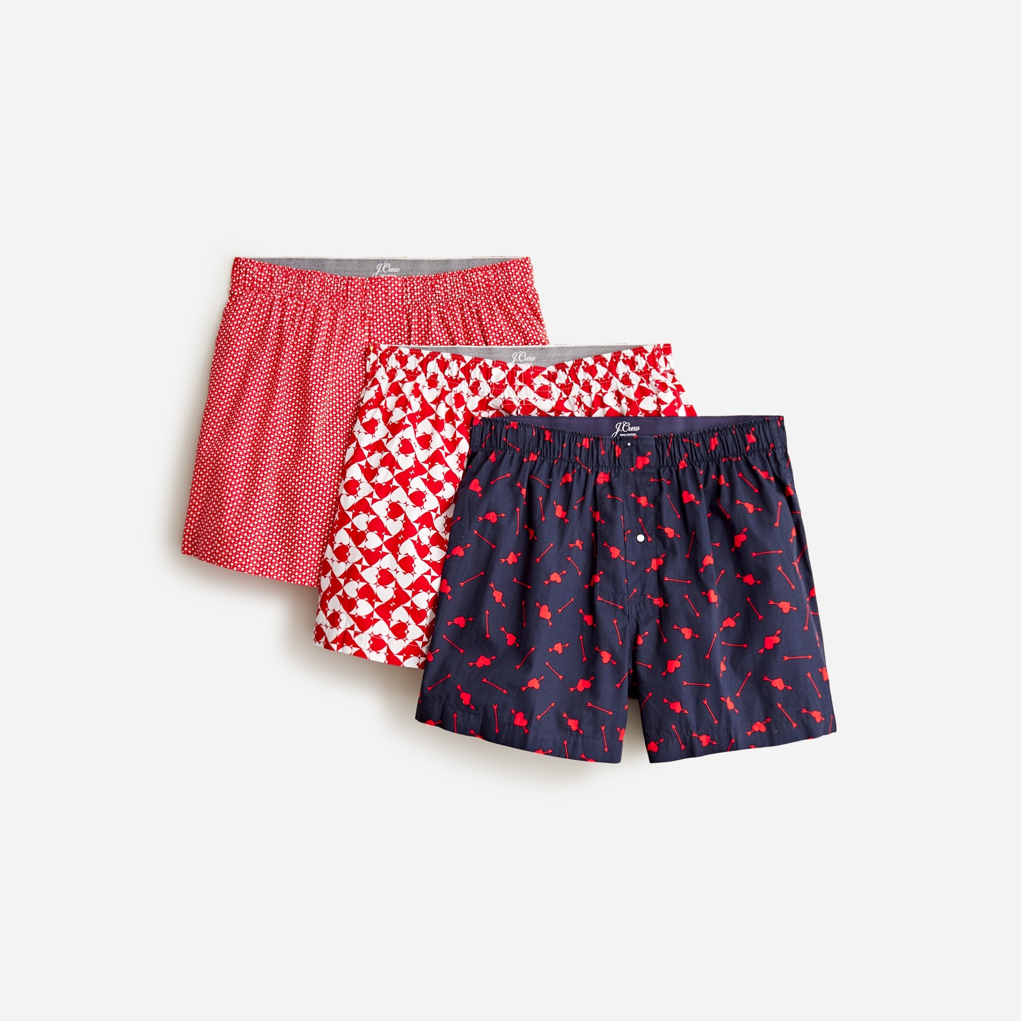 J.Crew: Printed Boxers Multipack For Men