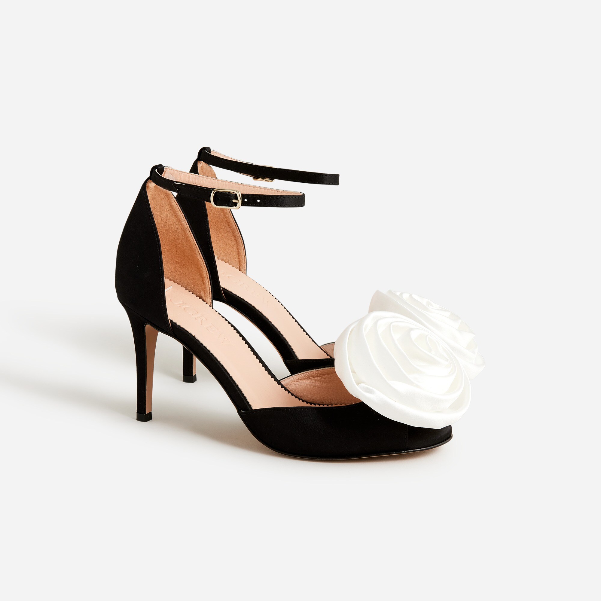 Collection Rylie rosette heels in satin
