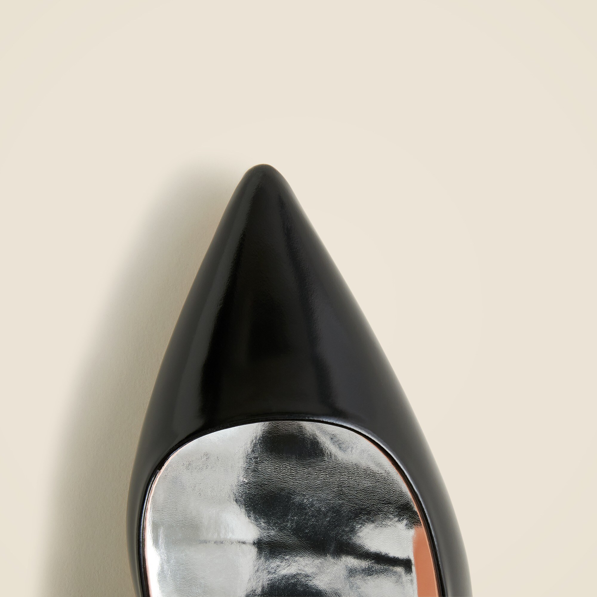 Collection wedge pumps in Italian spazzolato leather