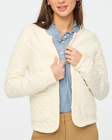 factory: quilted jacket for women