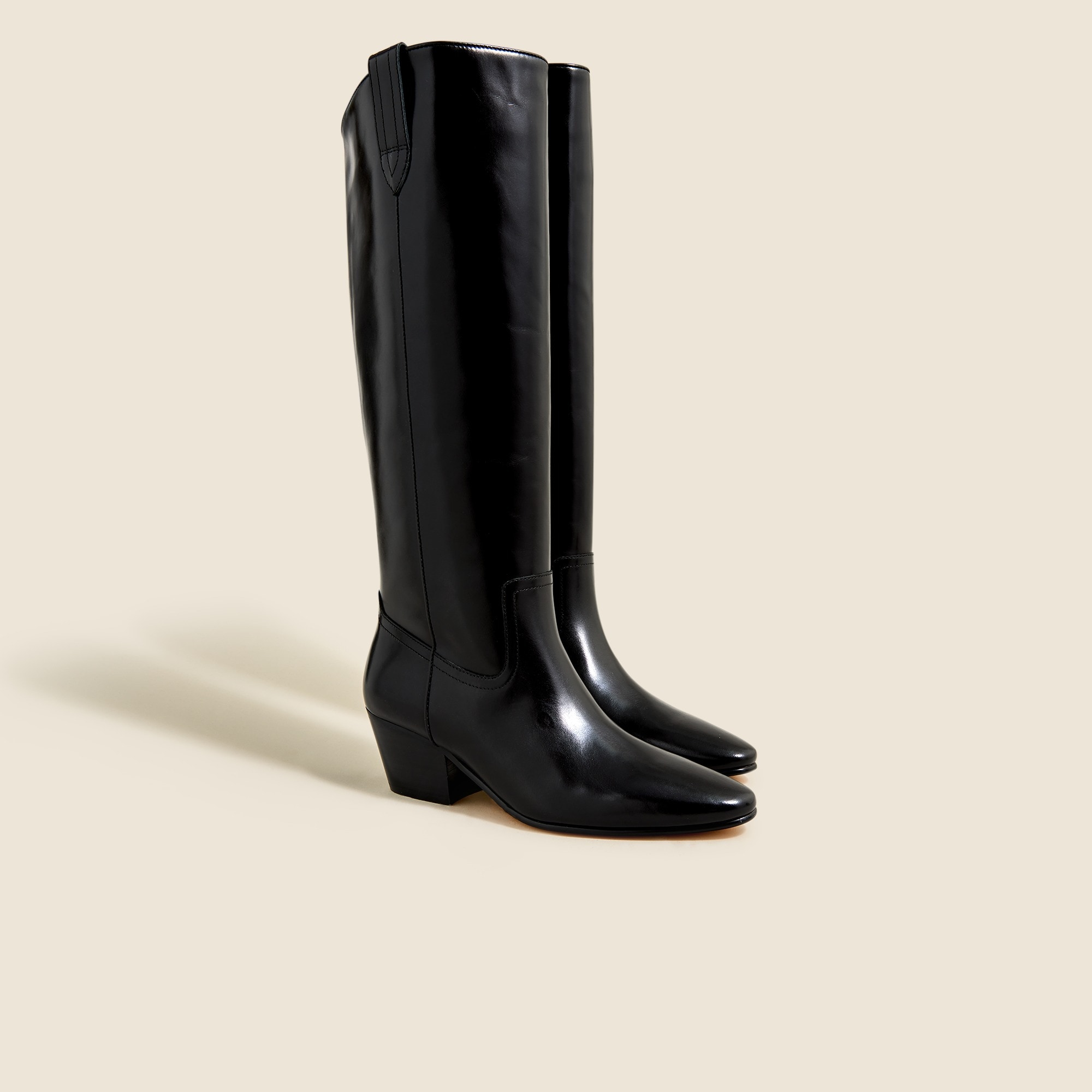 Piper knee-high boots in leather
