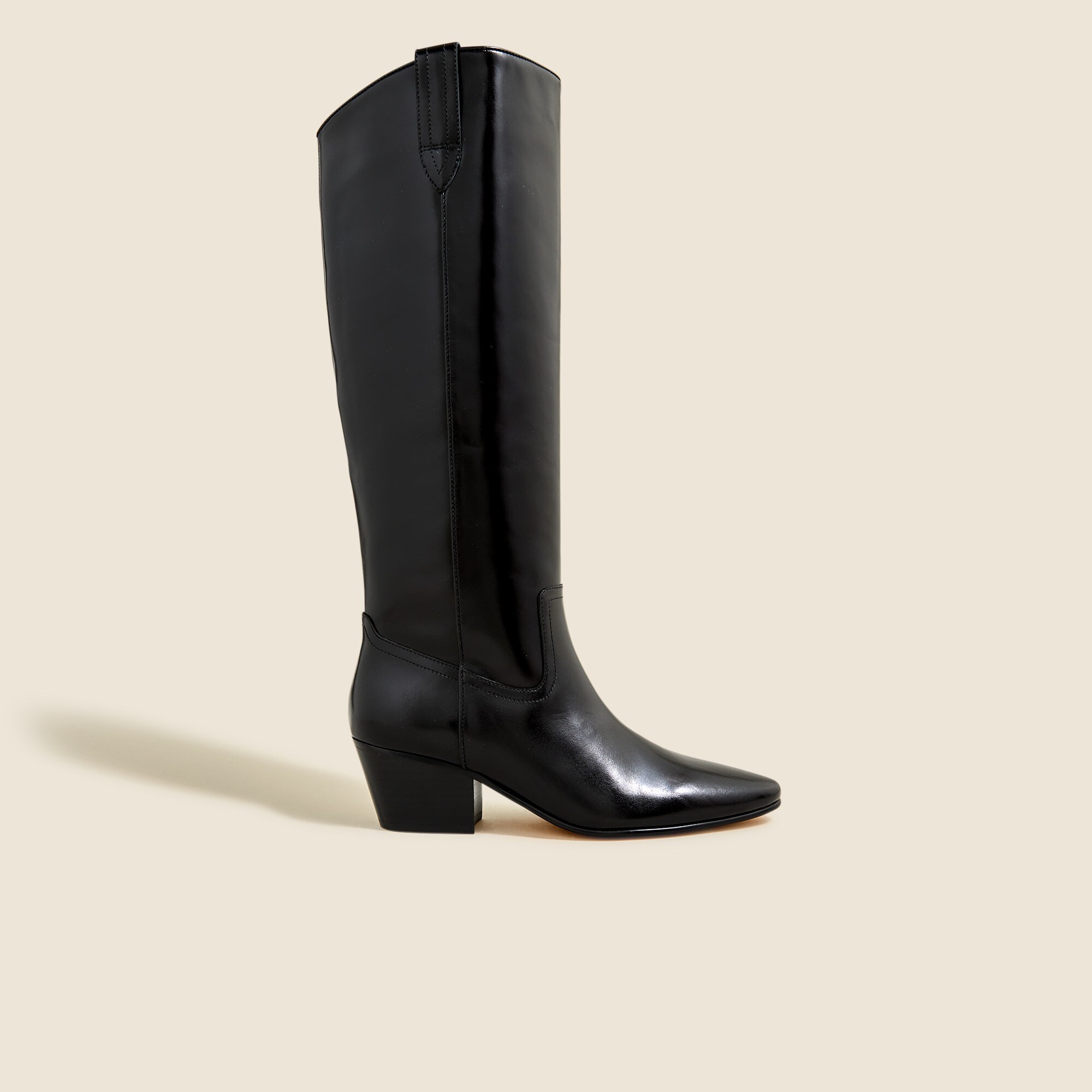 Piper knee-high boots in leather