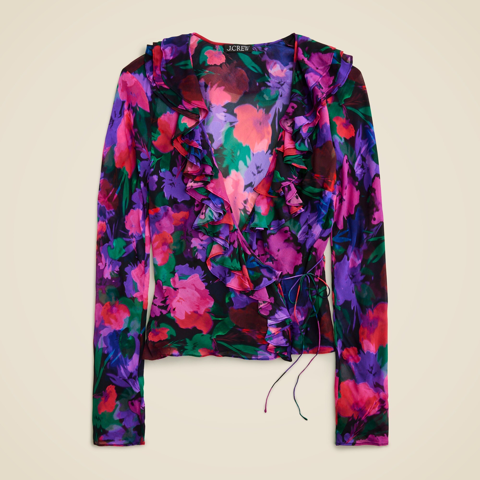 トップス COTTON SWEAT & SILK CHIFFON SLEEVE TOP 喜ばれる誕生日プレゼント SILK & SWEAT COTTON CHIFFON TOP