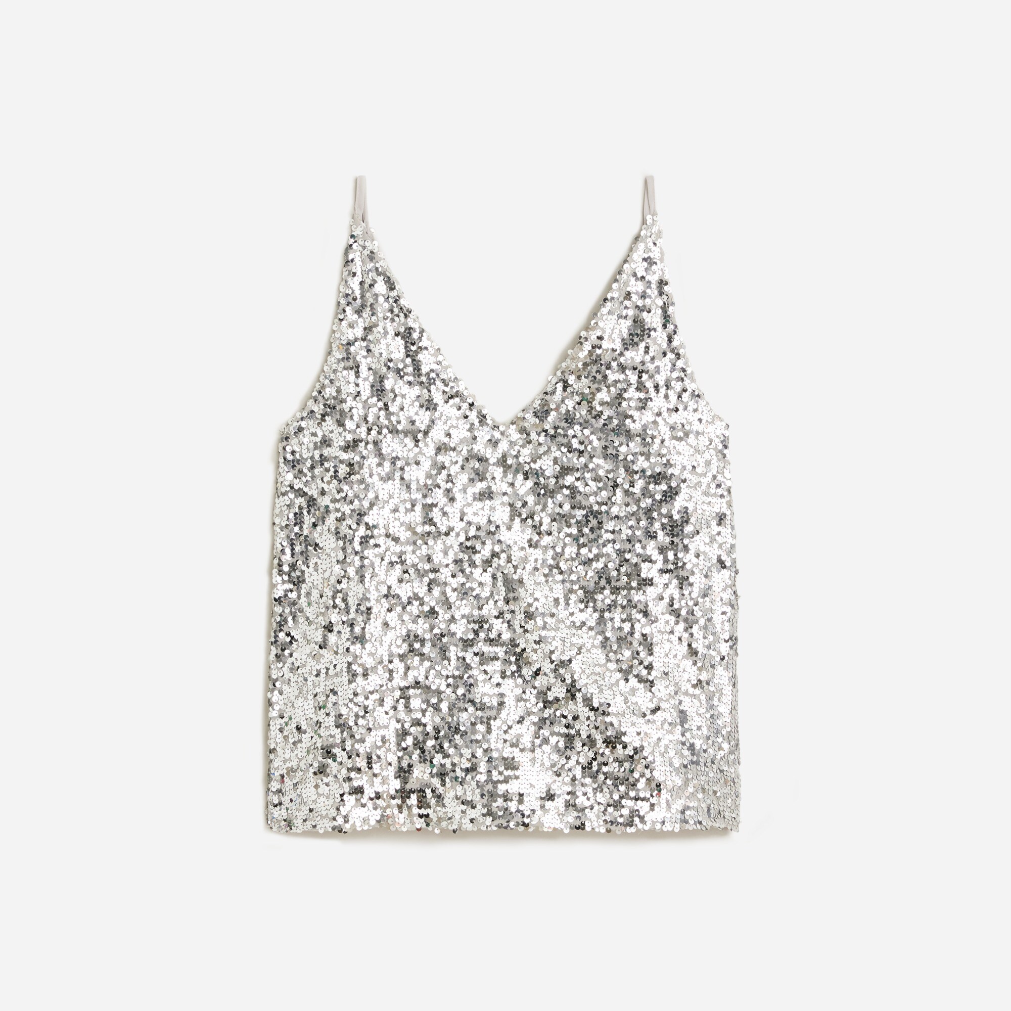 Collection Carrie V-neck Camisole In Sequin For Women | J.Crew