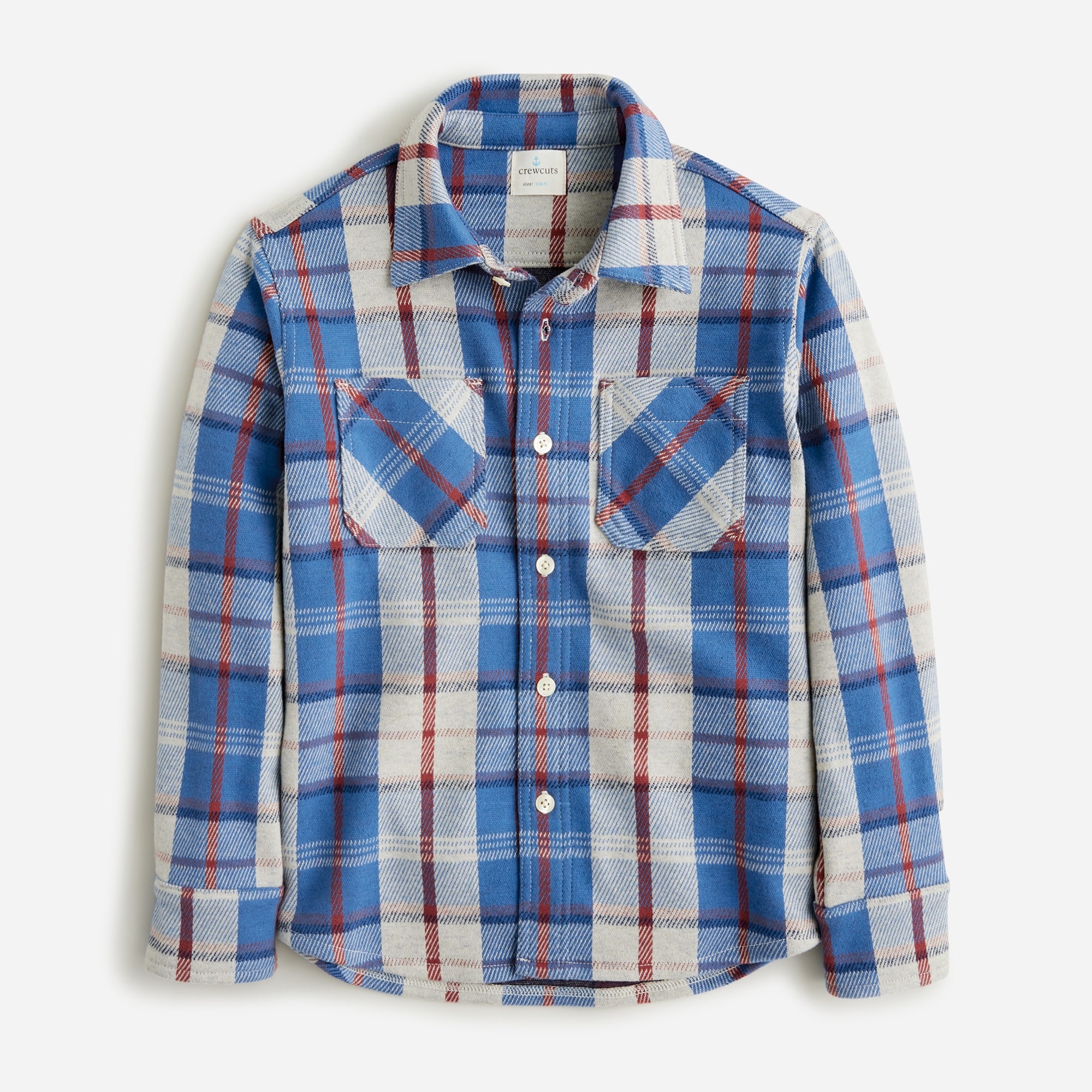  Boys' long-sleeve Seaboard soft-knit shirt