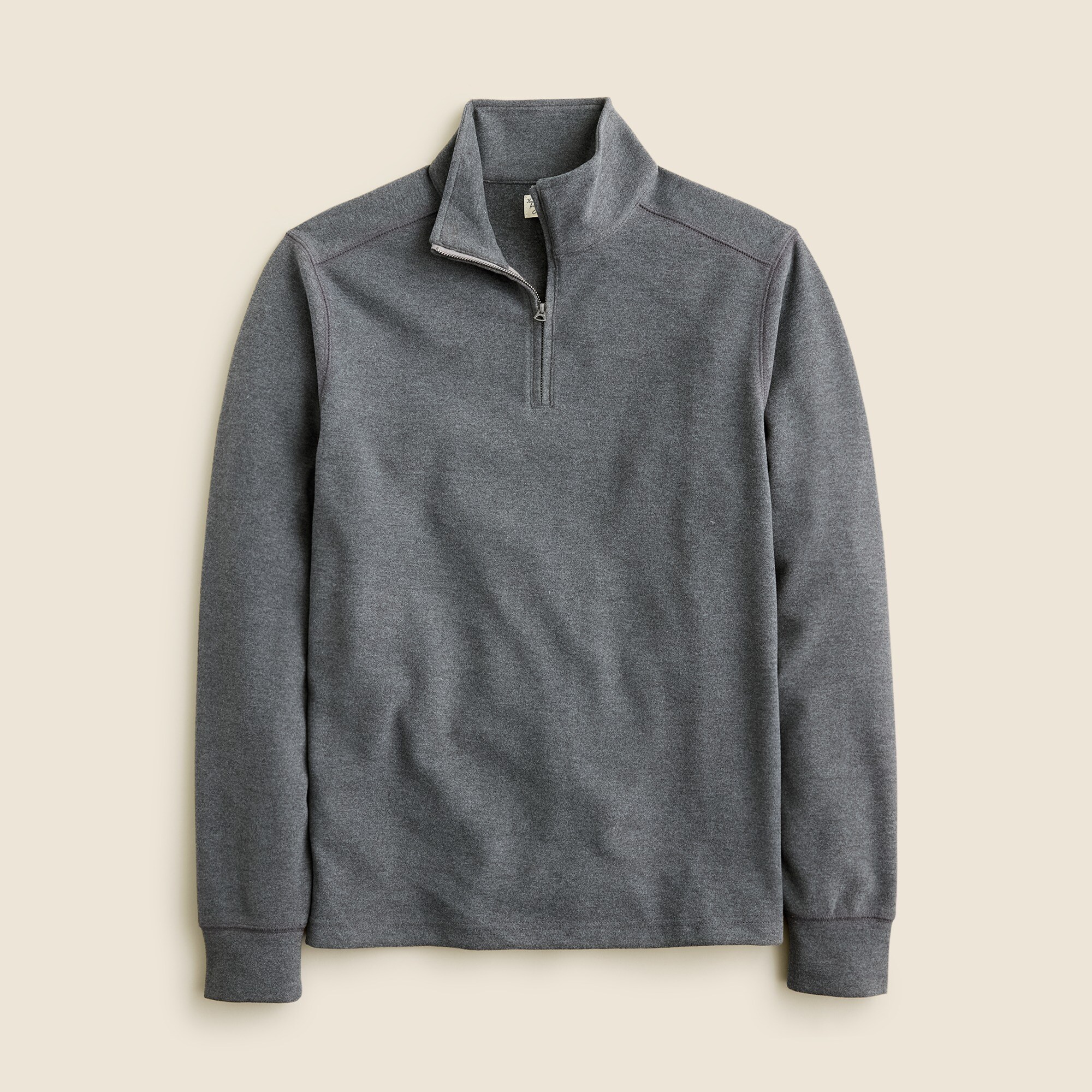 Seaboard soft-knit half-zip pullover