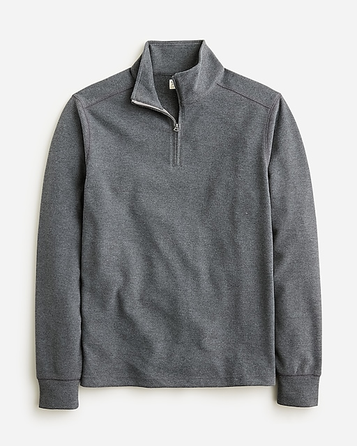 mens Seaboard soft-knit half-zip pullover
