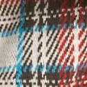 Seaboard soft-knit shirt in plaid CHARLIE IVORY RED