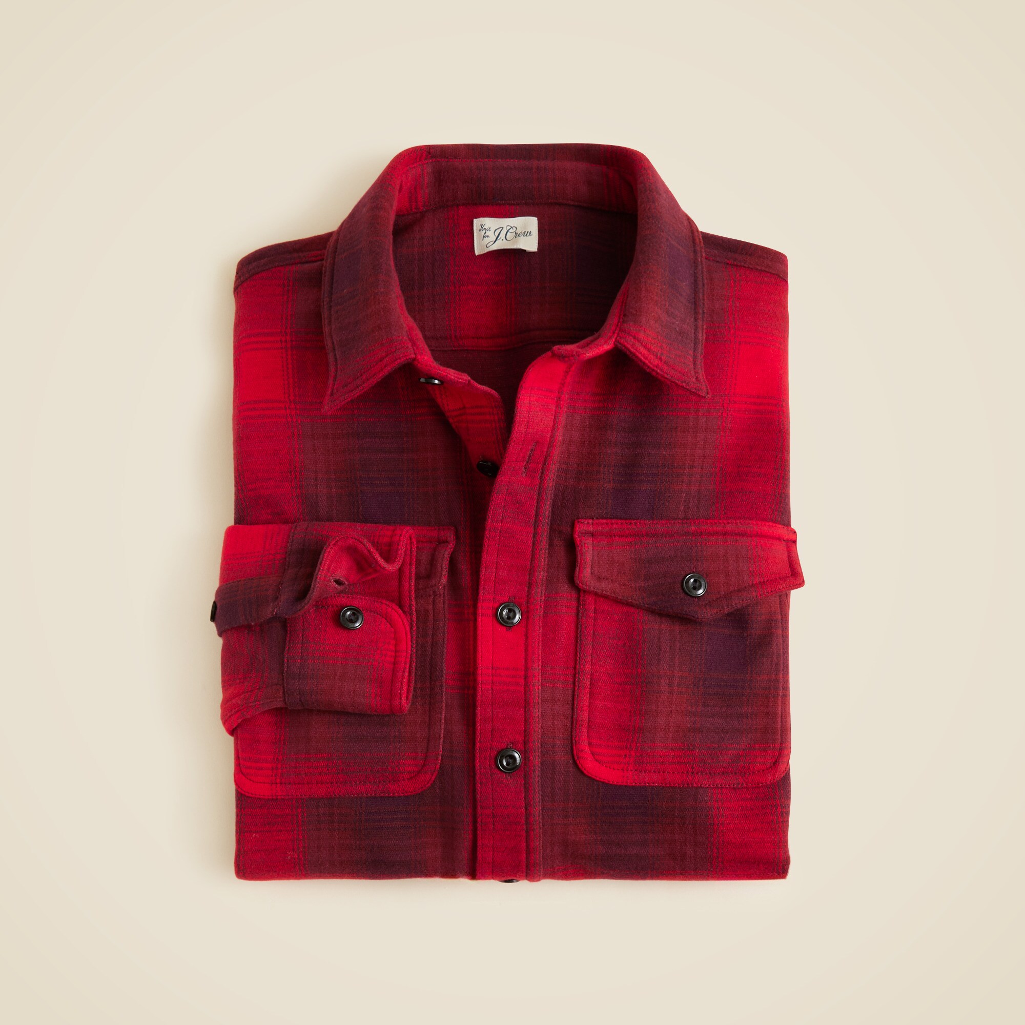 Seaboard soft-knit shirt in plaid