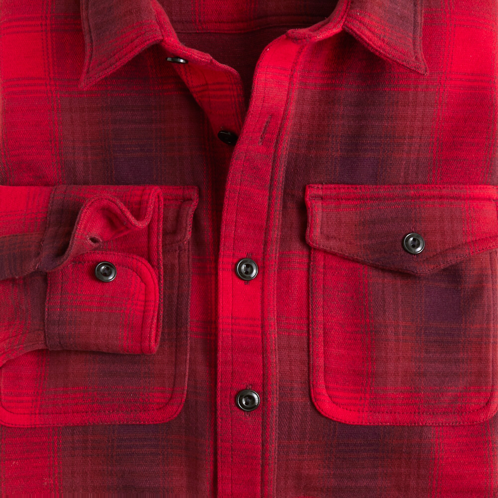 Seaboard soft-knit shirt in plaid