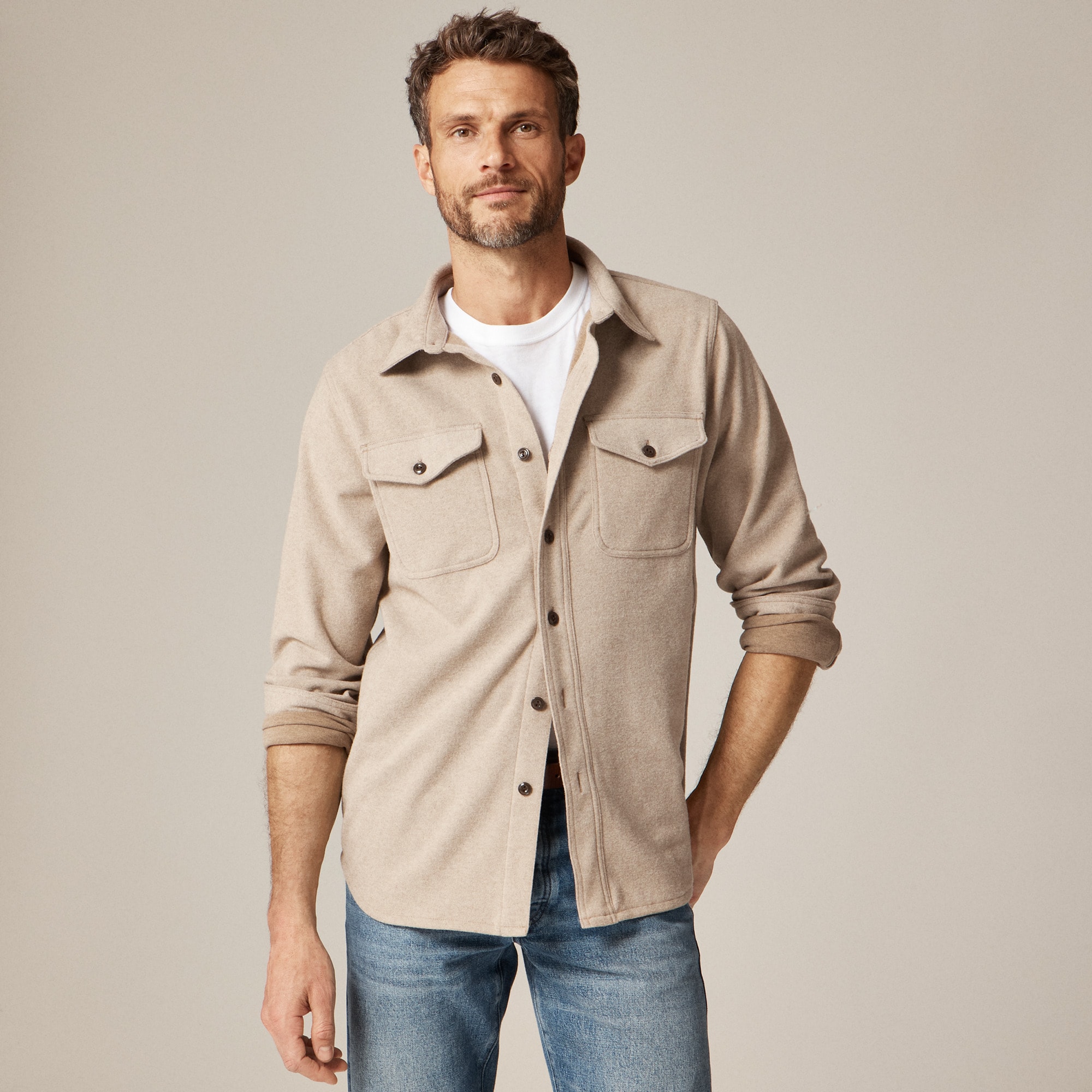 Seaboard soft-knit shirt