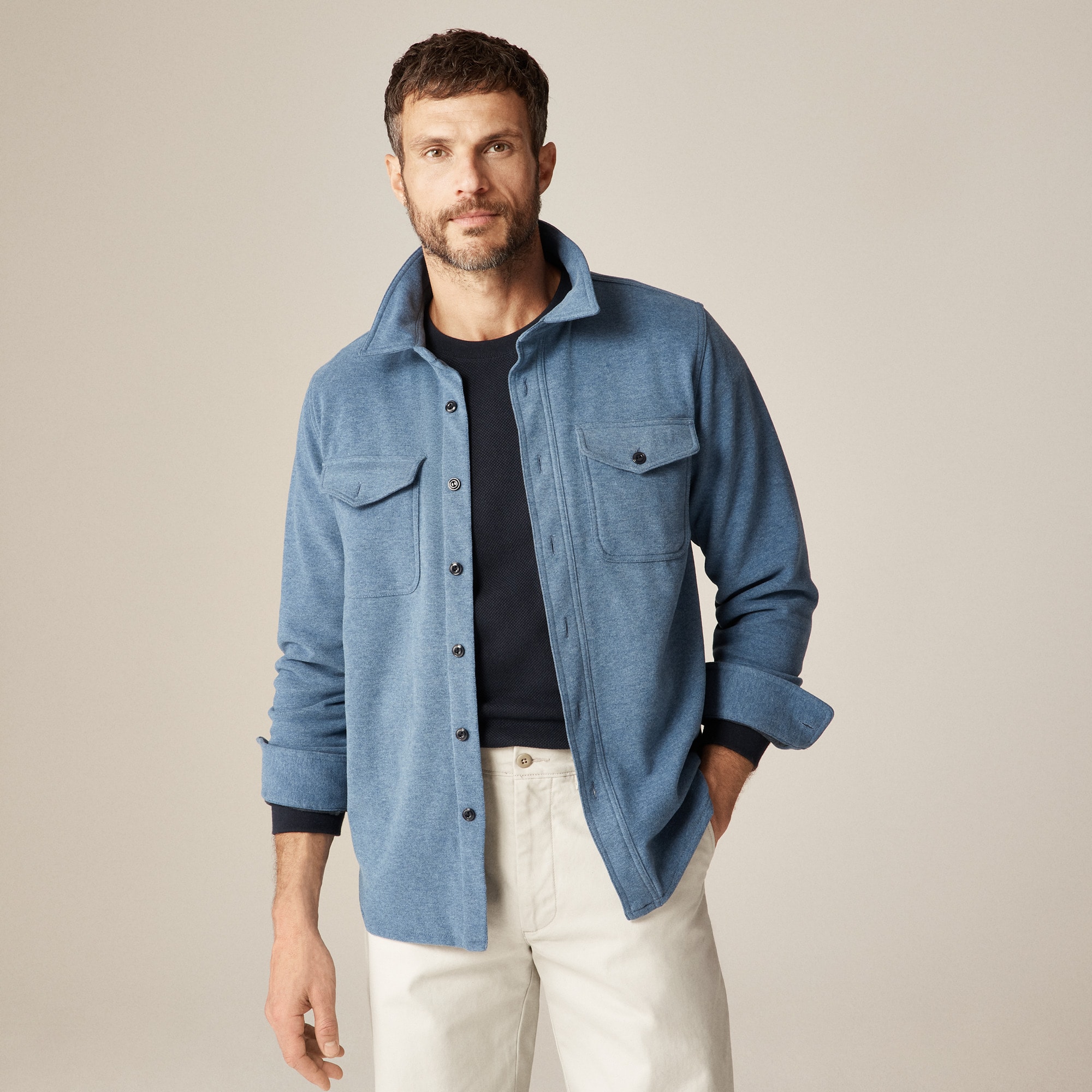 mens Seaboard soft-knit shirt