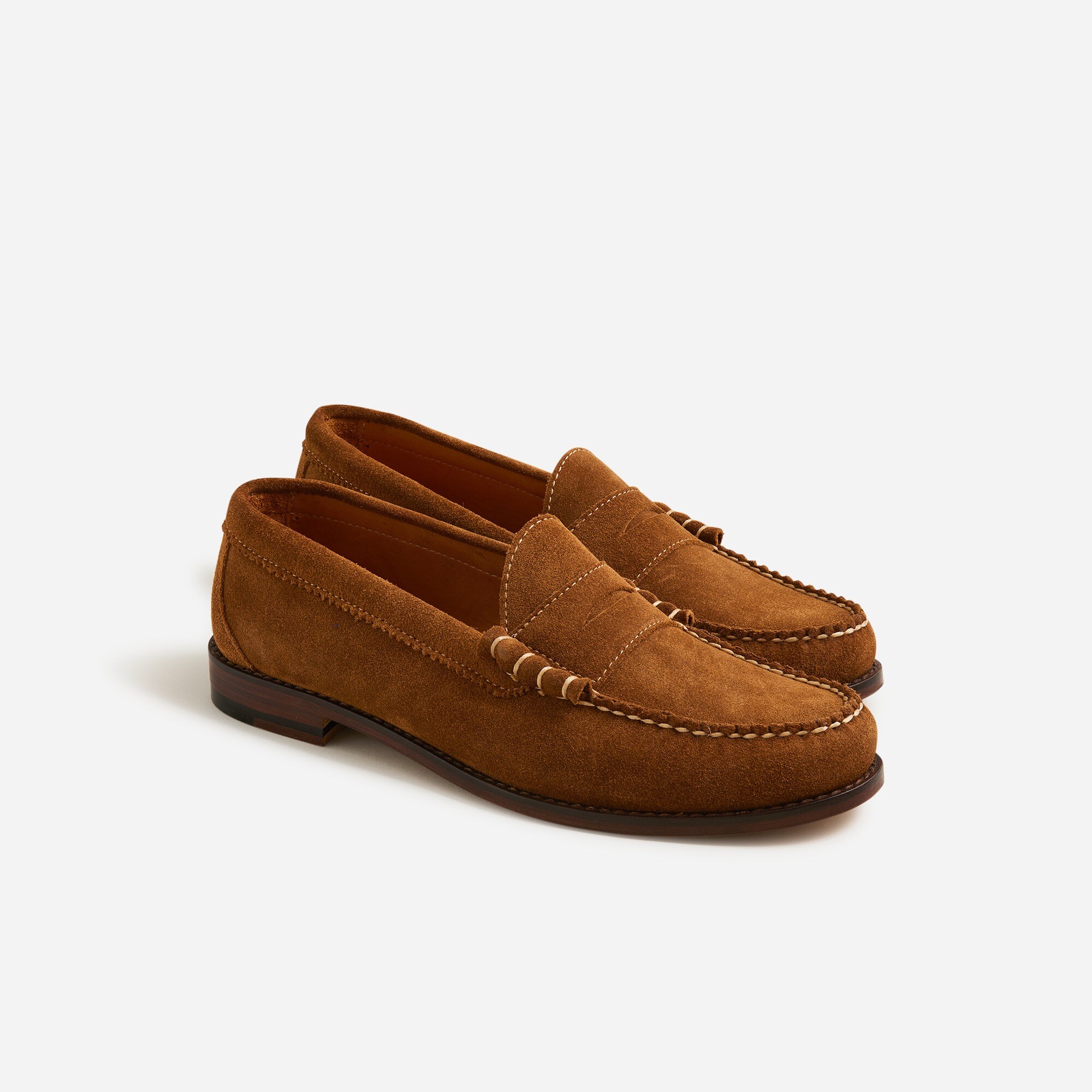 Camden suede loafers with leather soles