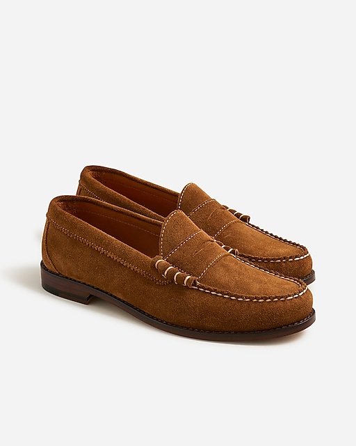  Camden suede loafers with leather soles
