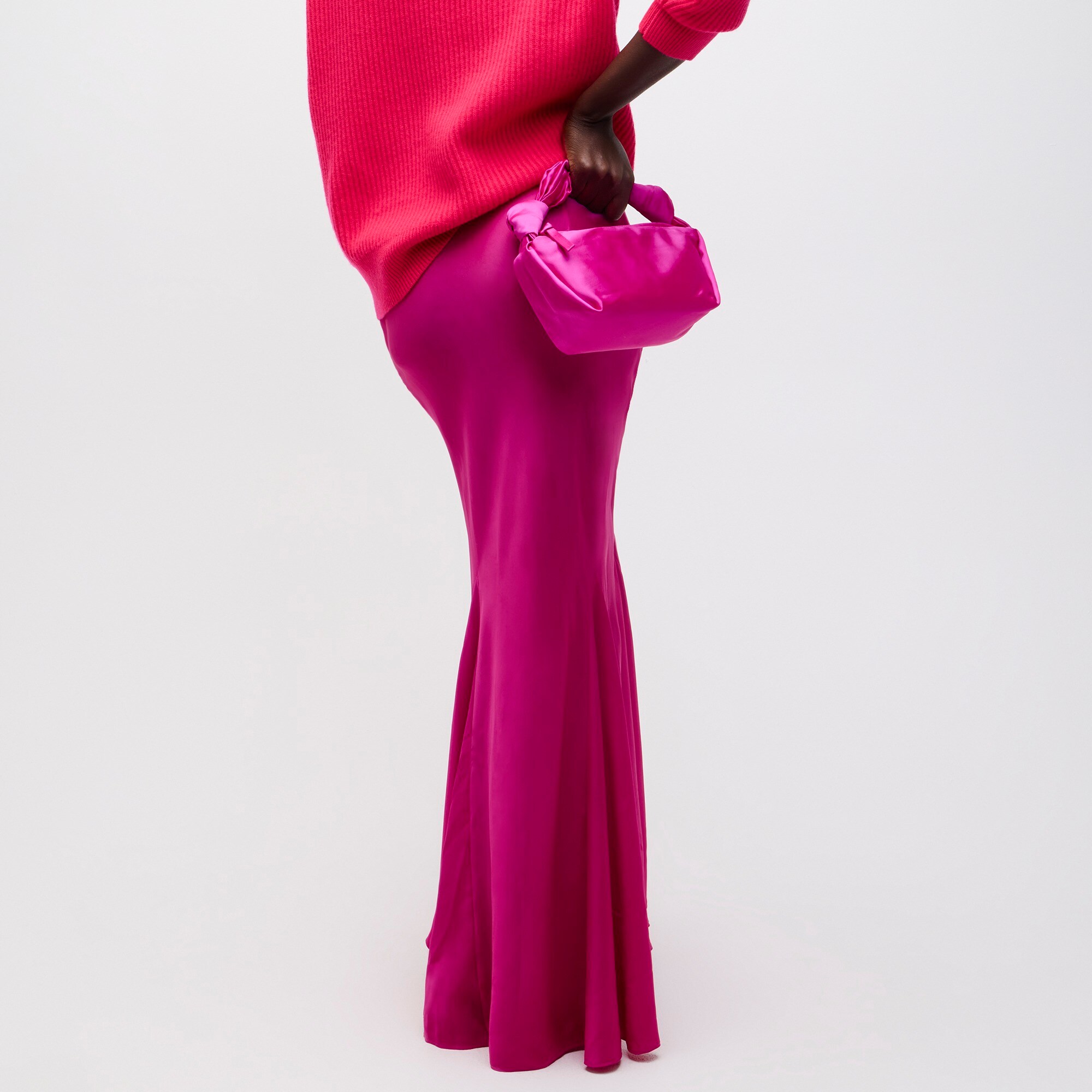 womens Geneva bag in satin