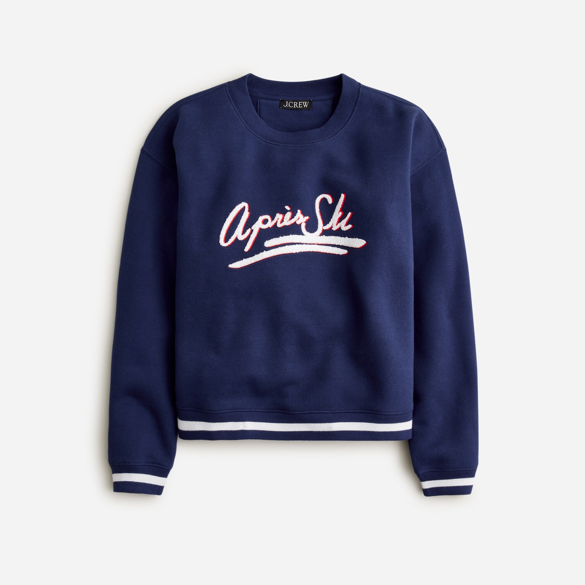 Heritage Fleece Après-ski Graphic Sweatshirt For Women | J.Crew