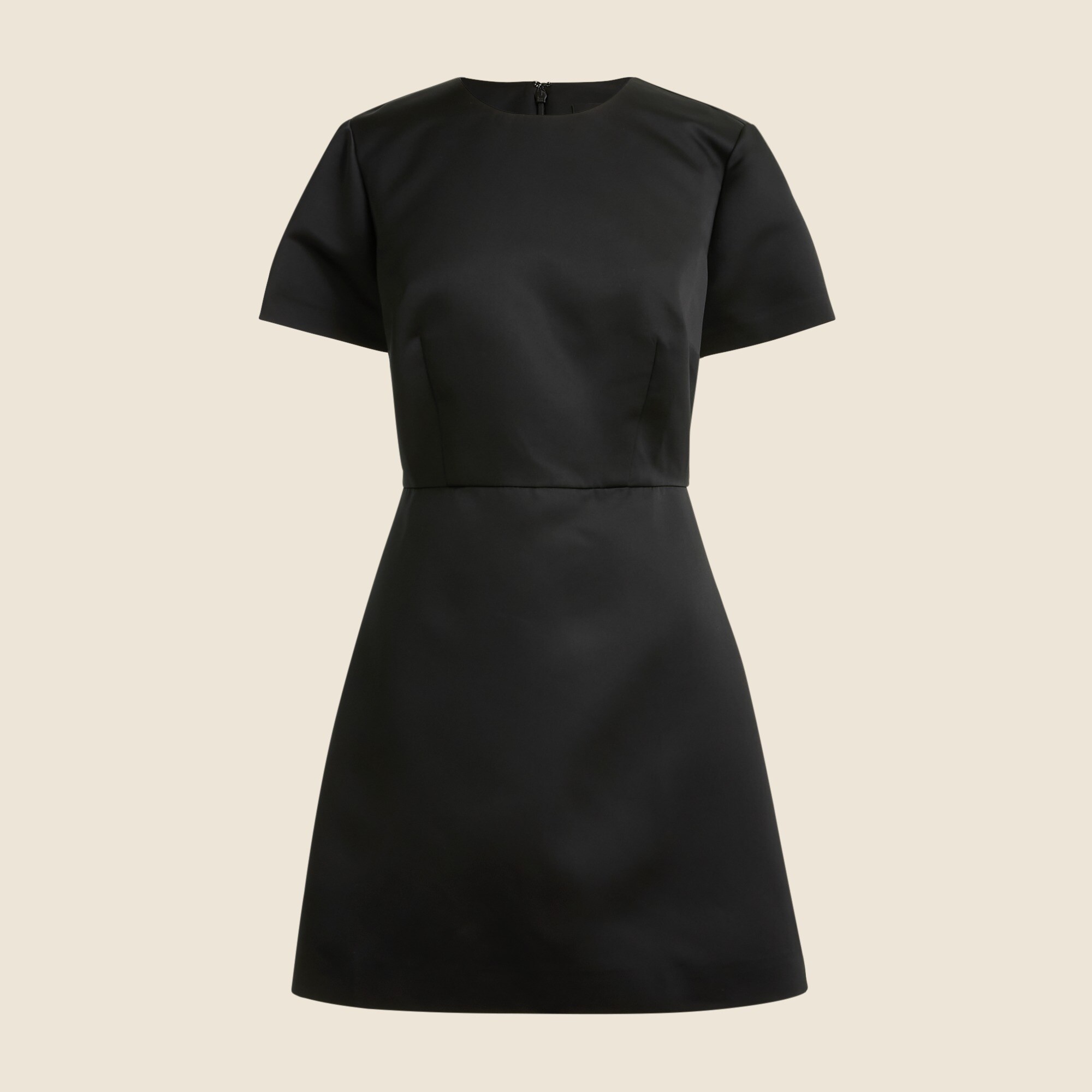 Collection A-line Mini Dress In Duchesse Satin For Women | J.Crew