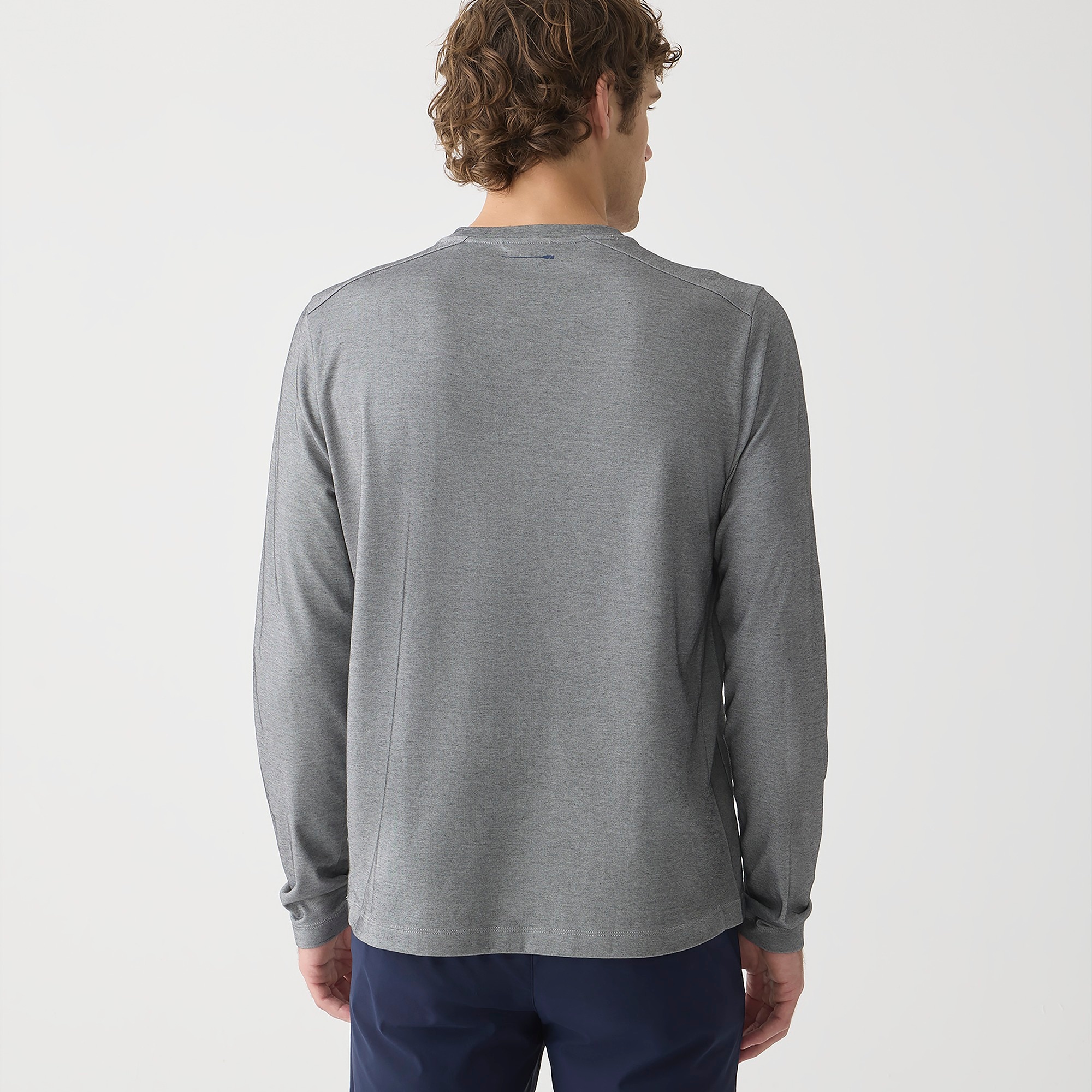 Long-sleeve performance T-shirt with COOLMAX® technology