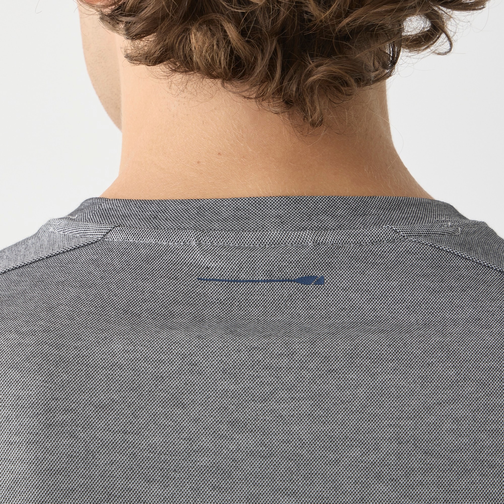 Long-sleeve performance T-shirt with COOLMAX® technology