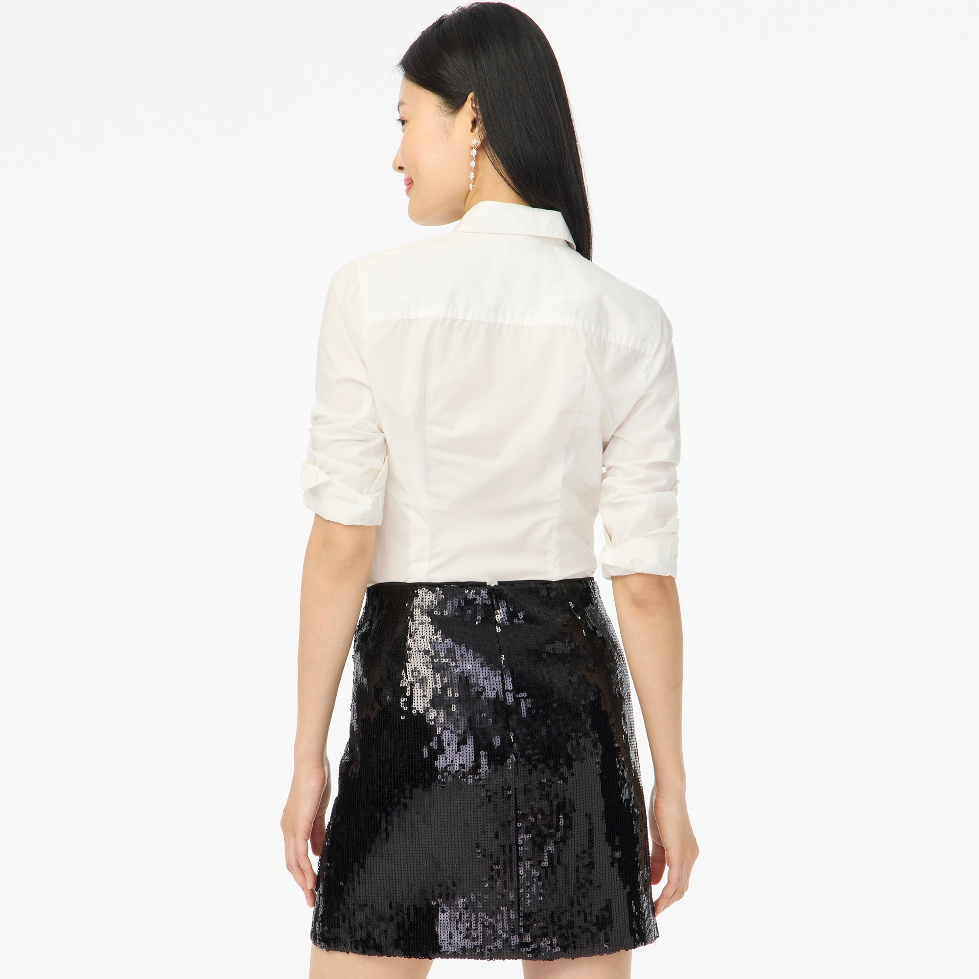 Sequin mini skirt