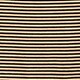 FormKnit scoopback bodysuit in stripe KATE STRIPE SAND BLACK 