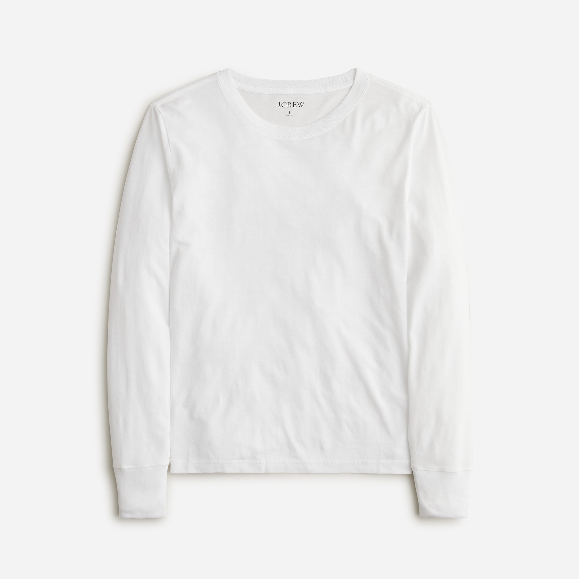 j crew white t shirt