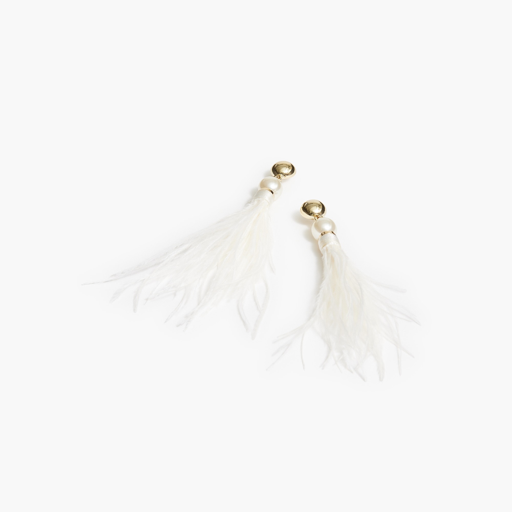 Feather earrings