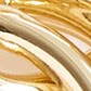 Gold link statement earrings GOLD factory: gold link statement earrings for women