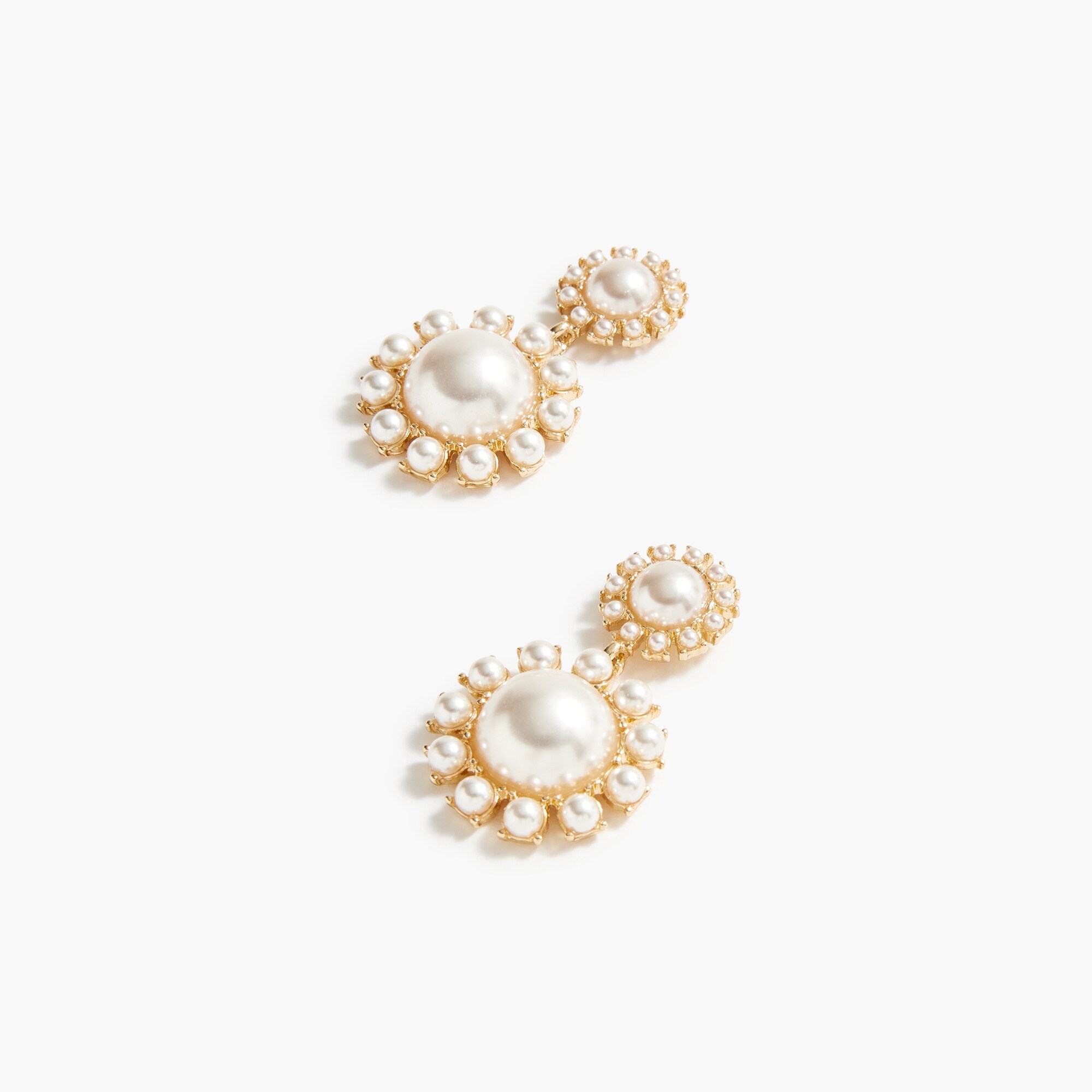 Pearl drop earrings