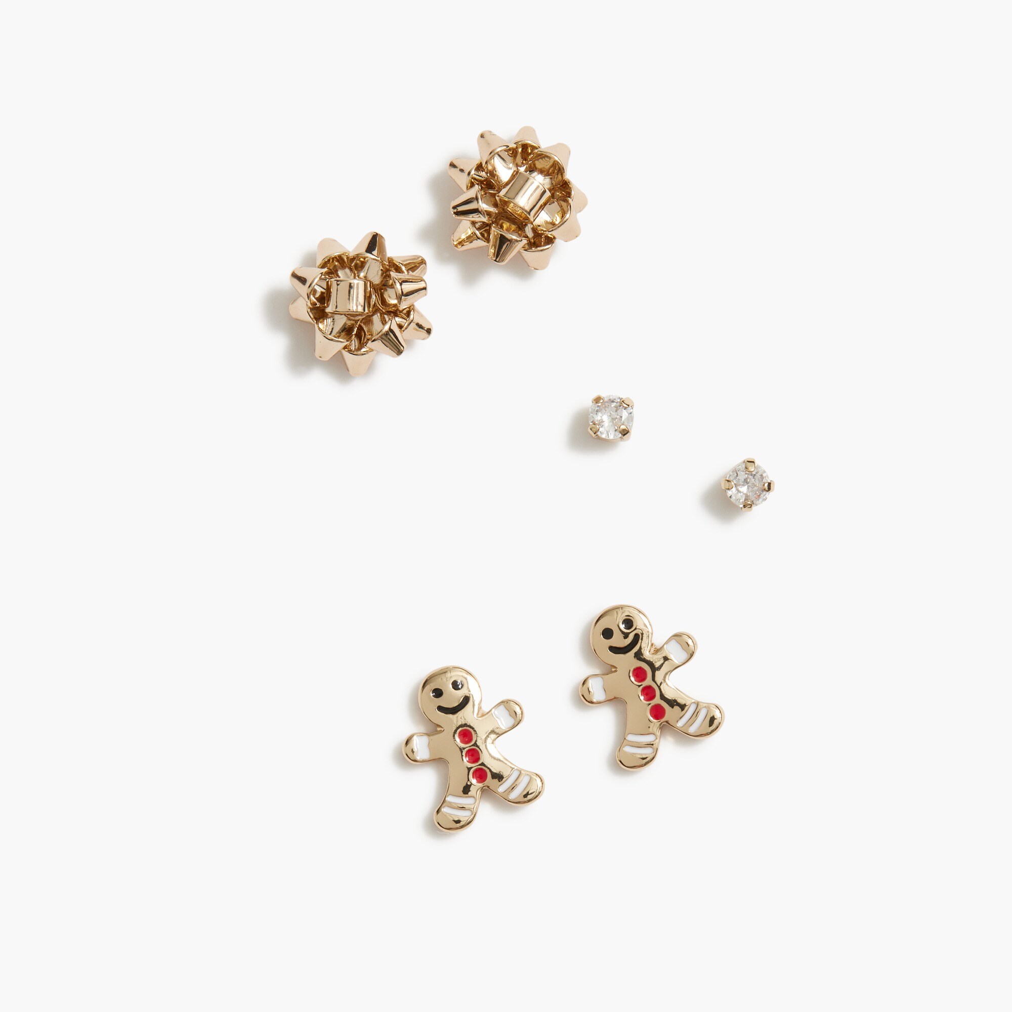 holiday stud earrings pack for women