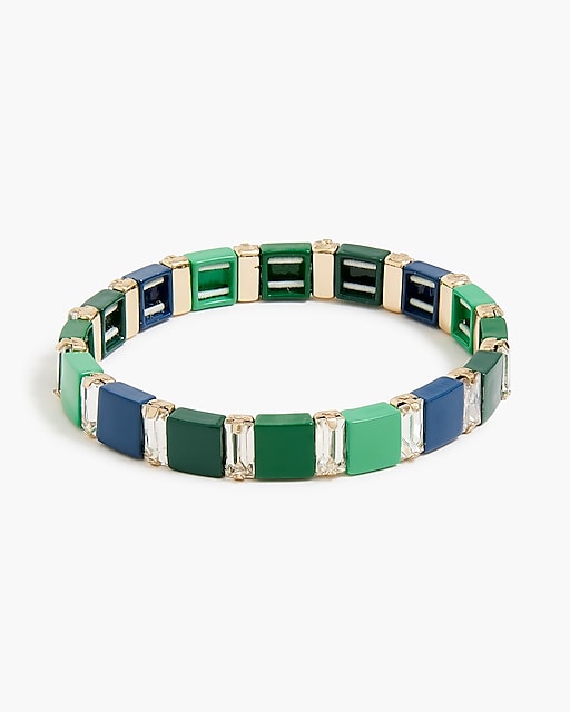 womens Crystal gem bracelet