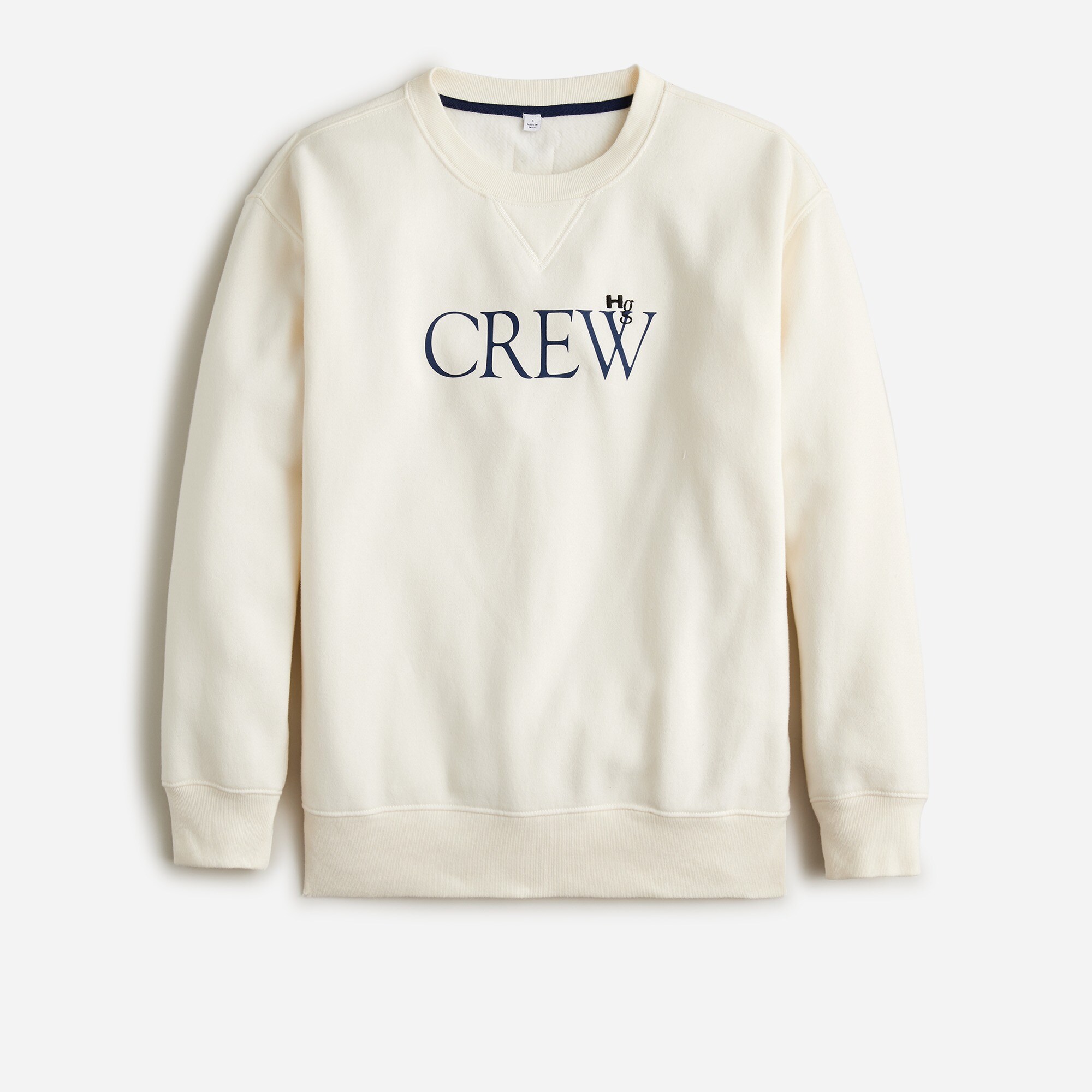 Limited-edition HommeGirls® for J.Crew heritage fleece crewneck