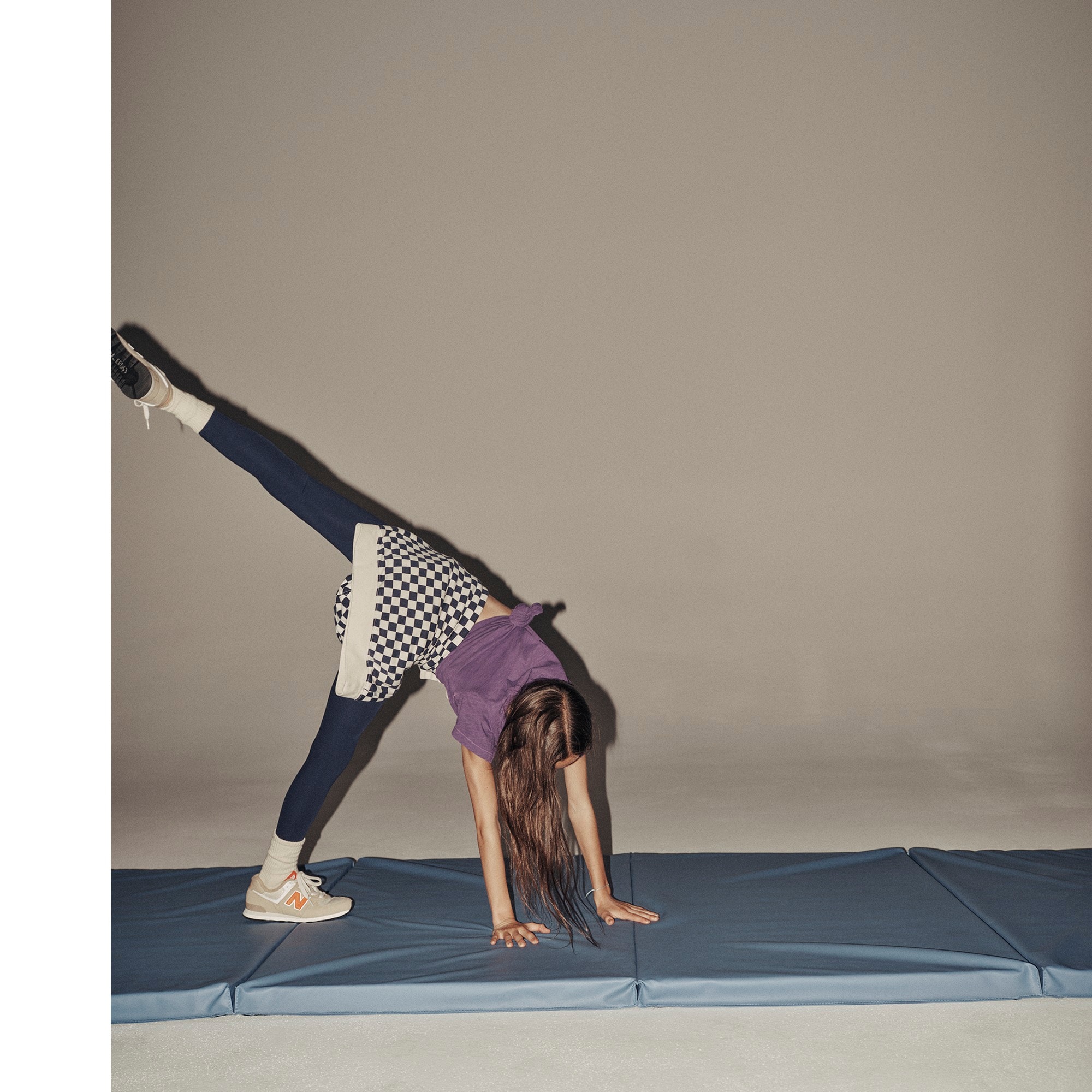 Girls' active leggings