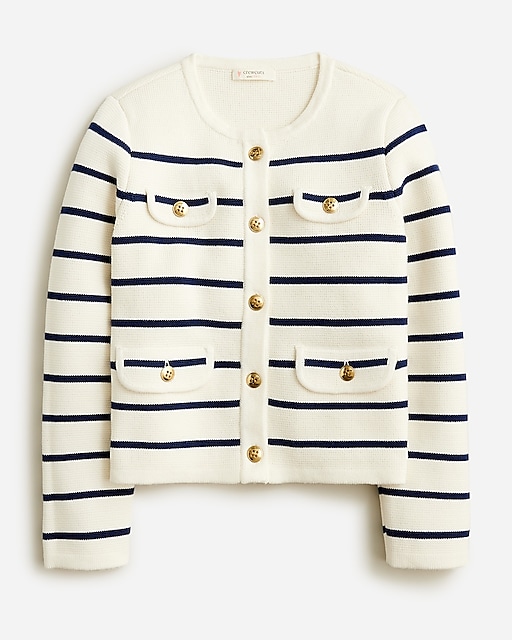 girls Girls' Emilie sweater lady jacket in stripe
