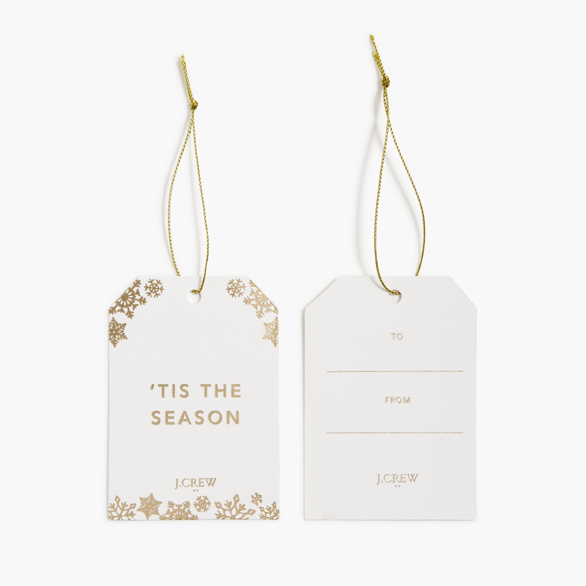 "'tis the season" gift tag set for women