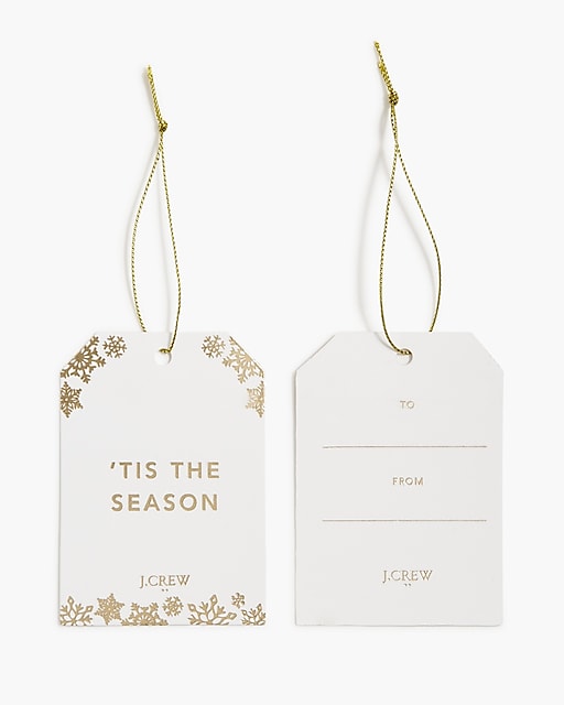  &quot;'Tis the season&quot; gift tag set
